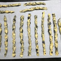 自制海苔芝麻阿拉棒做法图解10)
