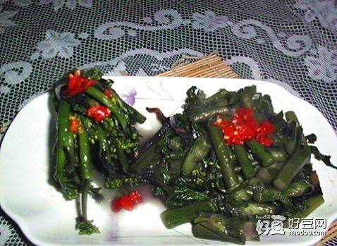 酱肉油菜柳