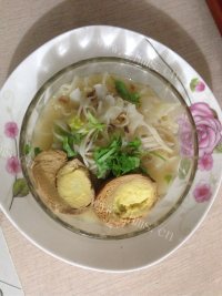卤蛋银耳面做法图解7)