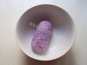美味的紫薯桂花汤圆做法图解5)