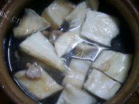 美味的榴莲壳炖鸡做法图解8)