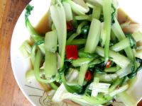 家常菜蒜蓉油菜