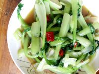 家常菜蒜蓉油菜