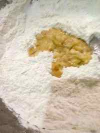 风味软糯香蕉饼做法图解3)
