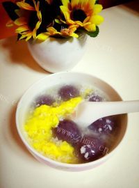 软糯的蛋花米酒汤圆做法图解8)