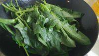 家常菜蒜蓉菠菜做法图解5)