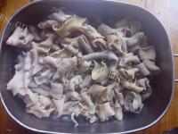 美味的泡菜炒鸭肠做法图解1)