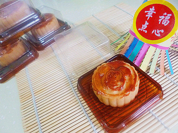 香气浓郁的果仁月饼
