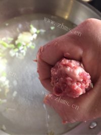 牛肉丸子萝卜汤做法图解13)
