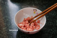 好吃的芝士肉末烤口蘑做法图解4)