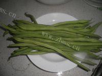 美味的橄榄菜四季豆做法图解1)