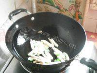 绿豆芽豆腐干炒肉丝做法图解8)