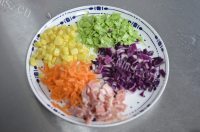 日式照烧鸡腿炒饭做法图解4)