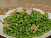 家常菜毛豆炒虾仁