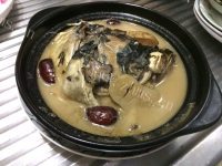 美味佳肴川芎天麻鱼头煲做法图解10)