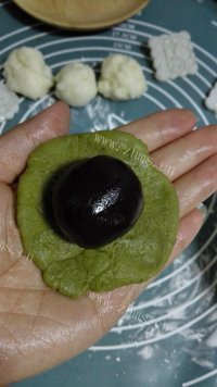 自制冰皮月饼做法图解11)