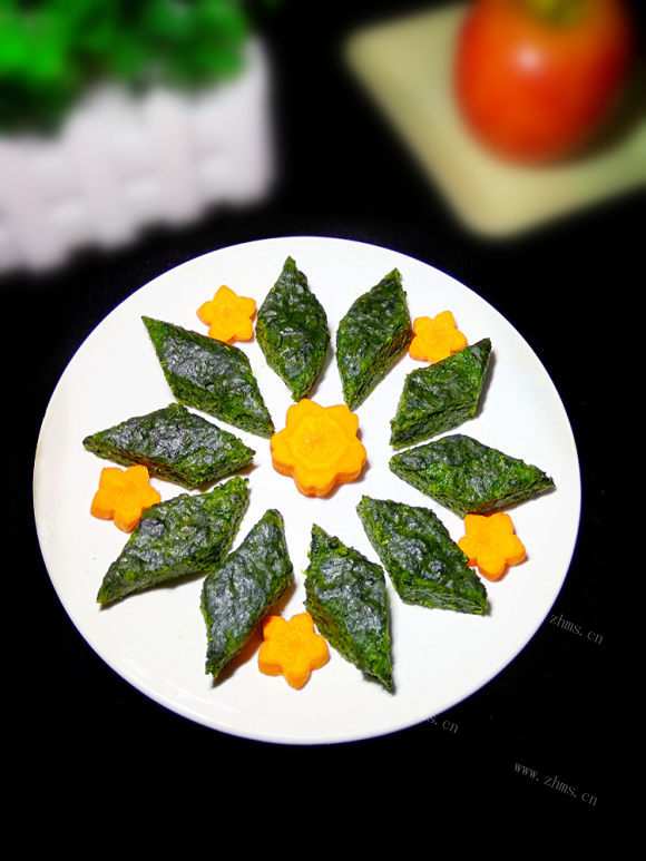 喷香的菠菜疙瘩