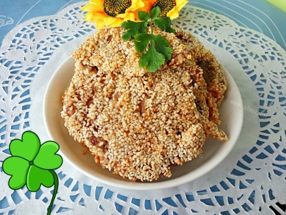家常芝麻牛排