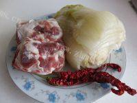 家常菜香辣酸菜肉片做法图解1)