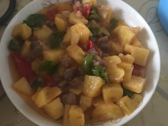 唇齿留香的菠萝咕噜肉