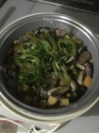 香肠煲饭做法图解6)