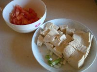 家常菜西红柿豆腐做法图解1)