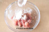 美丽的玉米盅蒸菜做法图解4)