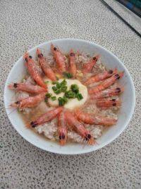 美味的肉饼蒸蛋