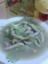 香味四溢的丝瓜炒肉丝