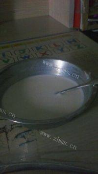 我的纯牛奶雪糕做法图解3)