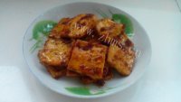 美味的烧烤豆腐做法图解9)