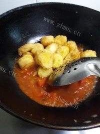 美味的茄汁日本豆腐
