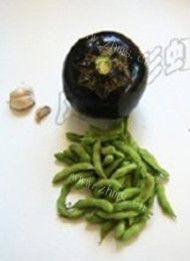 如此诱人的毛豆烧茄子做法图解1)