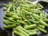 家常菜清炒四季豆