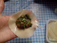 DIY韭菜猪肉饺子做法图解8)