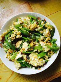 家常菜青椒炒鸡蛋