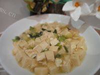 家常菜素烧豆腐