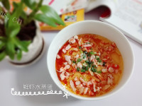 爱吃鲜虾水蒸蛋做法图解8)