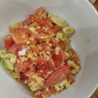 独特的西红柿炒鸡蛋的做法图解八