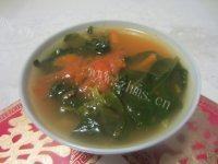 家常菜西红柿菠菜汤