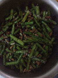 诱人的干煸豆角
