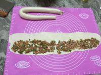 「手工美食」葱肉饼做法图解6)