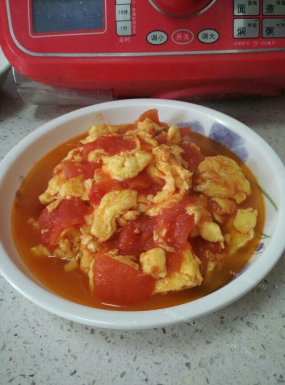五味俱全的蕃茄炒蛋