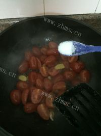 家常菜西红柿炒牛肉做法图解7)