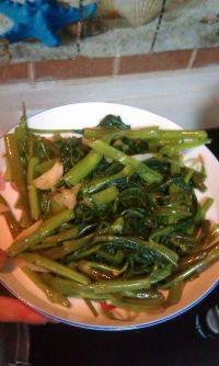 家常菜蒜蓉通心菜