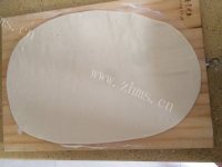 自制麻酱烧饼做法图解4)