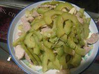 家常苦瓜炒肉片