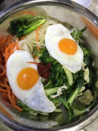 美味的韩式拌饭做法图解7)
