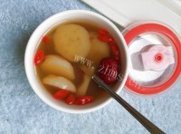 好喝的养生枸杞马蹄汤做法图解6)