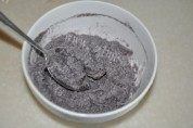 美味早餐紫米粥做法图解2)